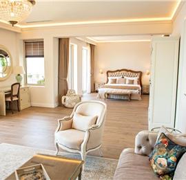11 bedroom seafront villa with infinity pool near Budvar, sleeps 22